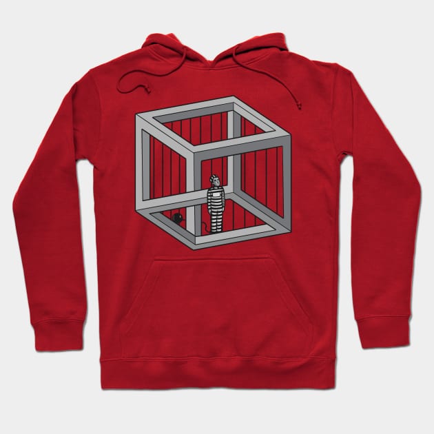 Escher's jail Hoodie by Naolito